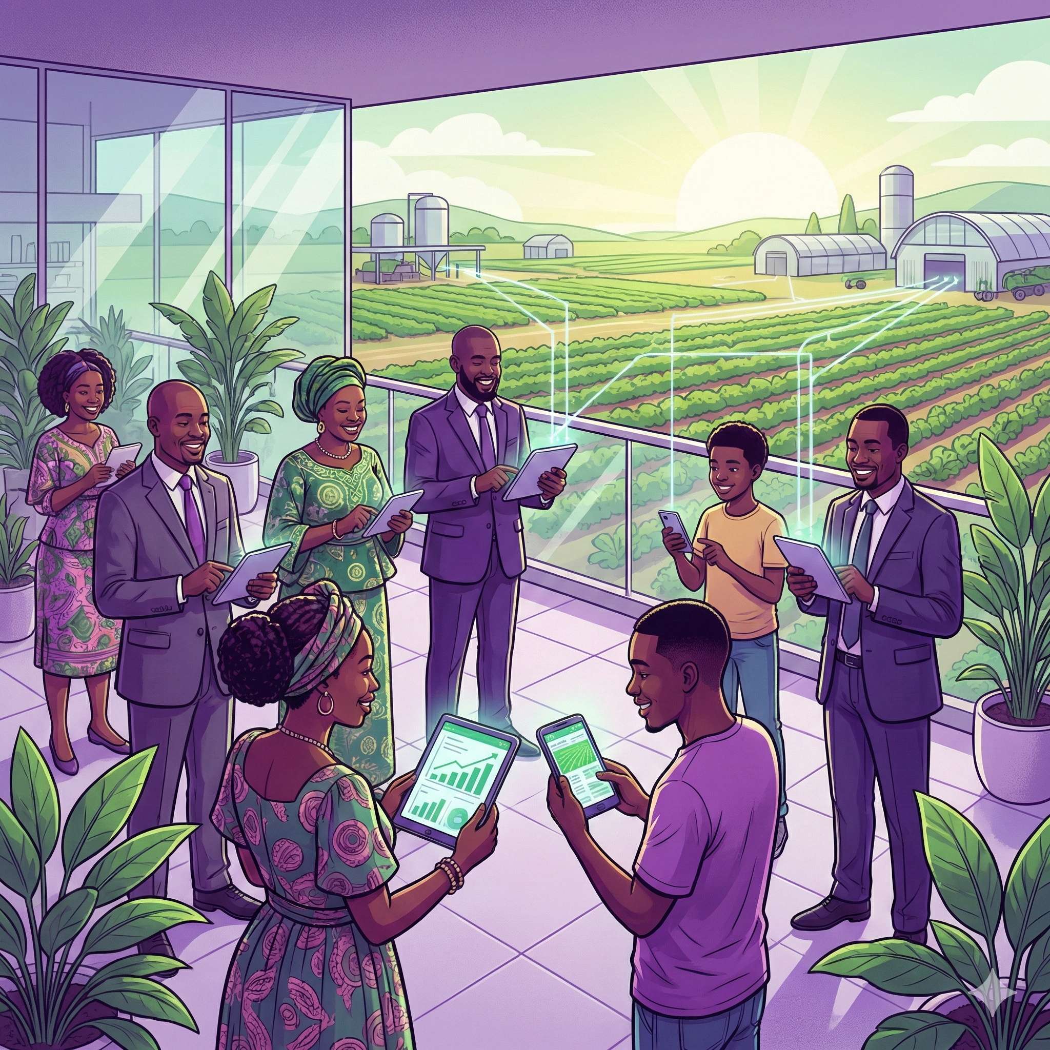 Crowd farming investment platform