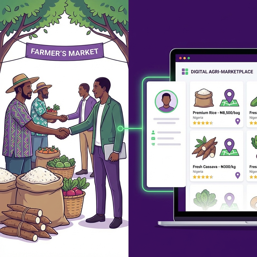 Agricultural marketplace concept