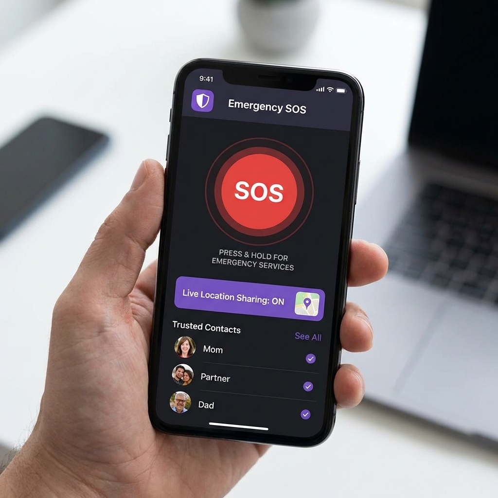 Emergency SOS interface